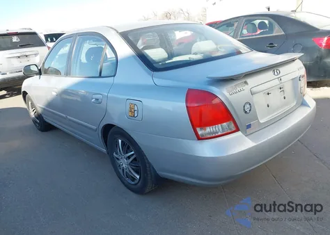 2002 Hyundai Elantra Gls из США, поврежденный, VIN KMHDN45D22U389429